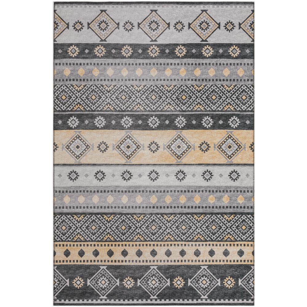 Indoor/Outdoor Sedona SN12 Midnight Washable 3' x 5' Rug. The main picture.