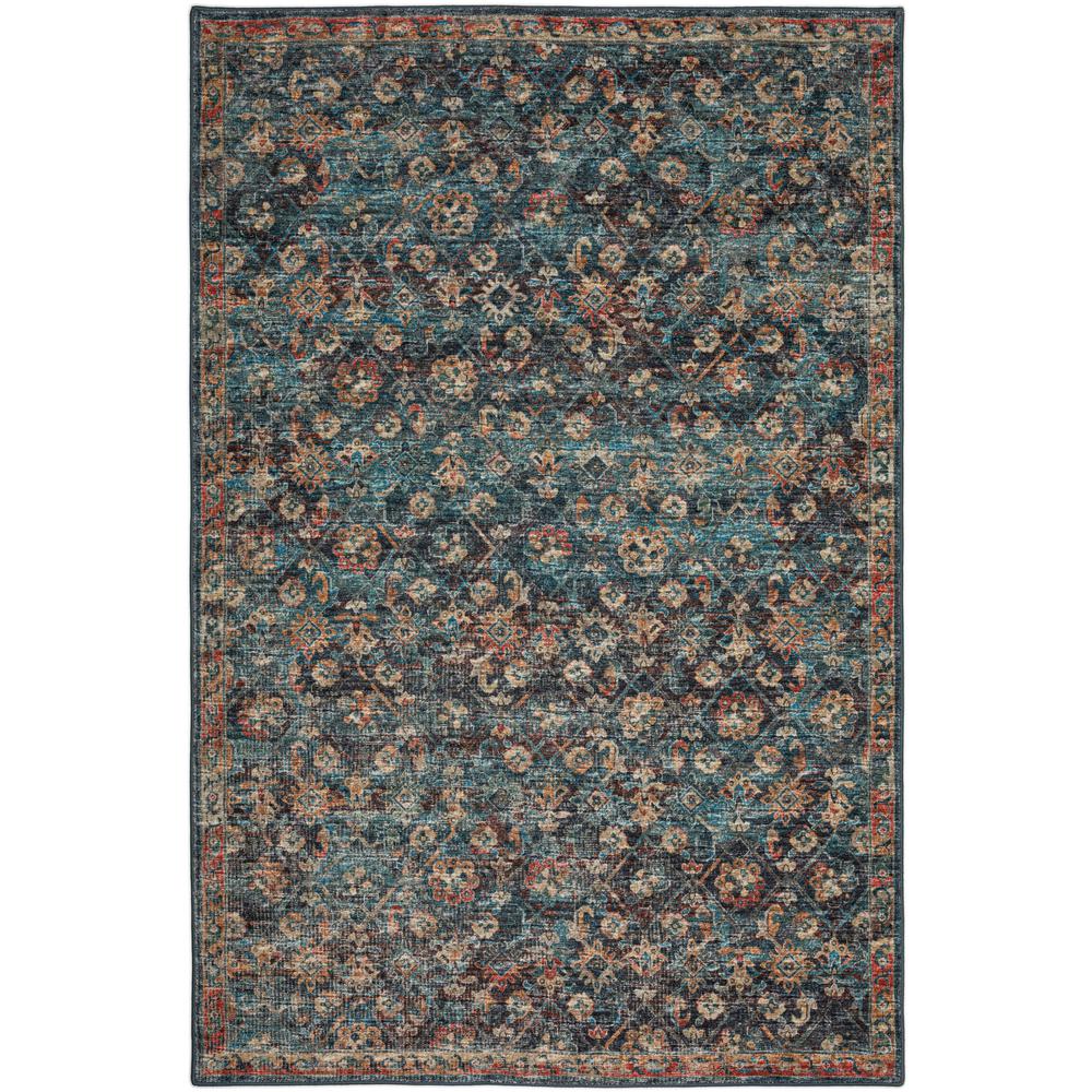 Jericho JC8 Navy 3' x 5' Rug. Picture 1