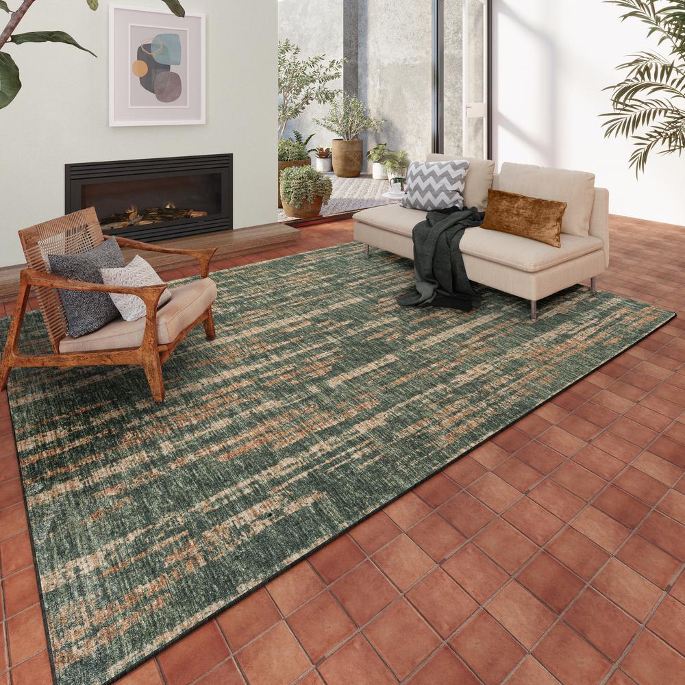 Winslow WL6 Olive 3' x 5' Rug. Picture 2