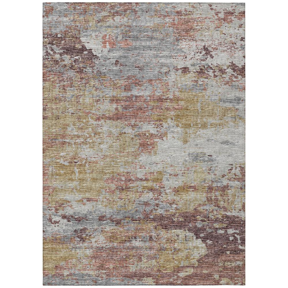 Indoor/Outdoor Accord AAC34 Multi Washable 3' x 5' Rug. Picture 1