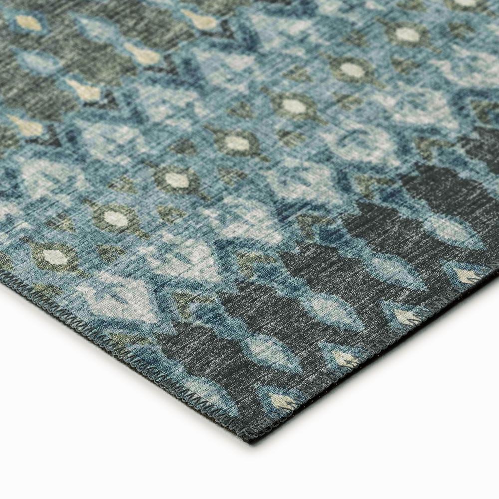Bravado Moody Transitional Ikat 2'3" x 7'6" Runner Rug Moody ABV31. Picture 3