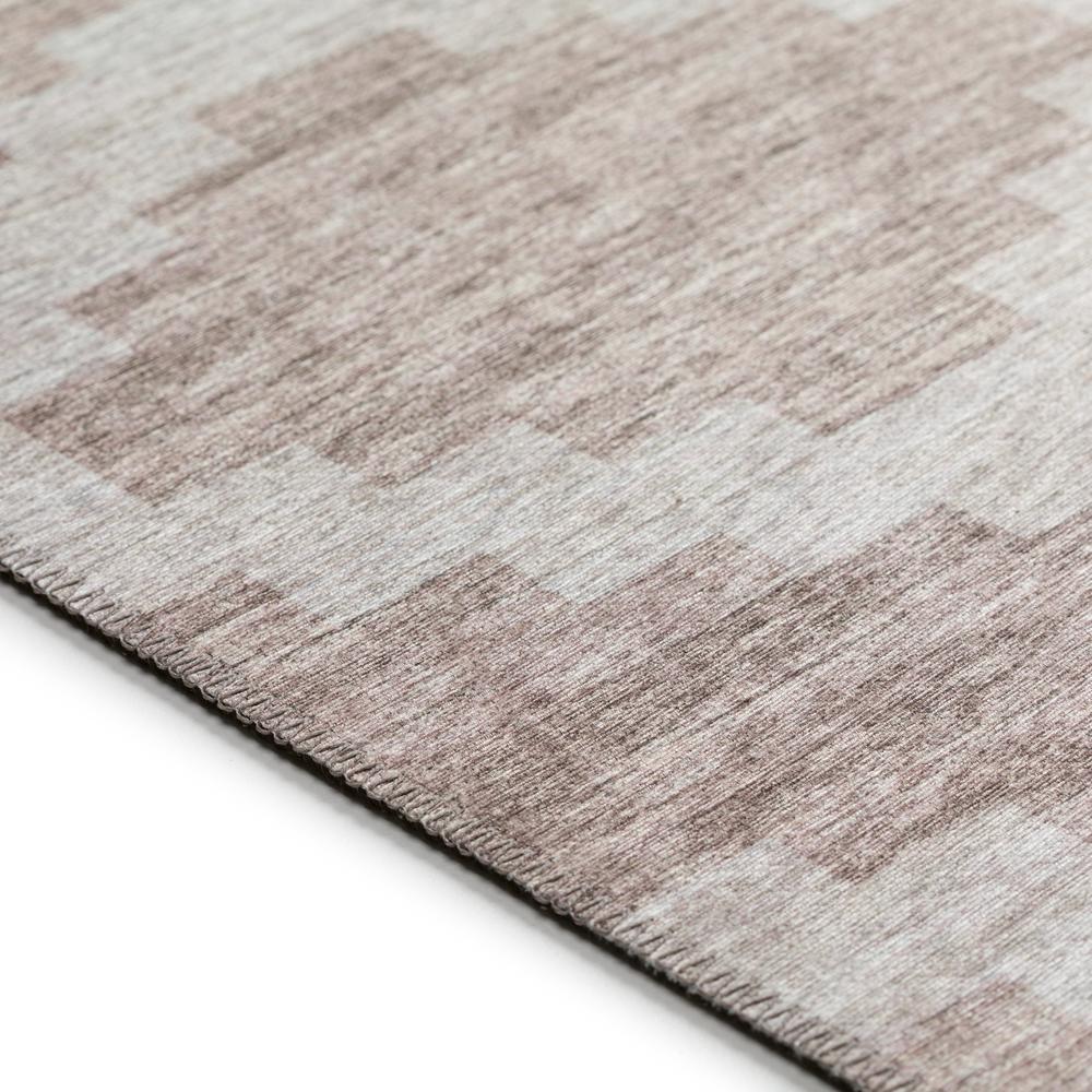 Indoor/Outdoor Sedona SN9 Taupe Washable 10' x 14' Rug. Picture 7
