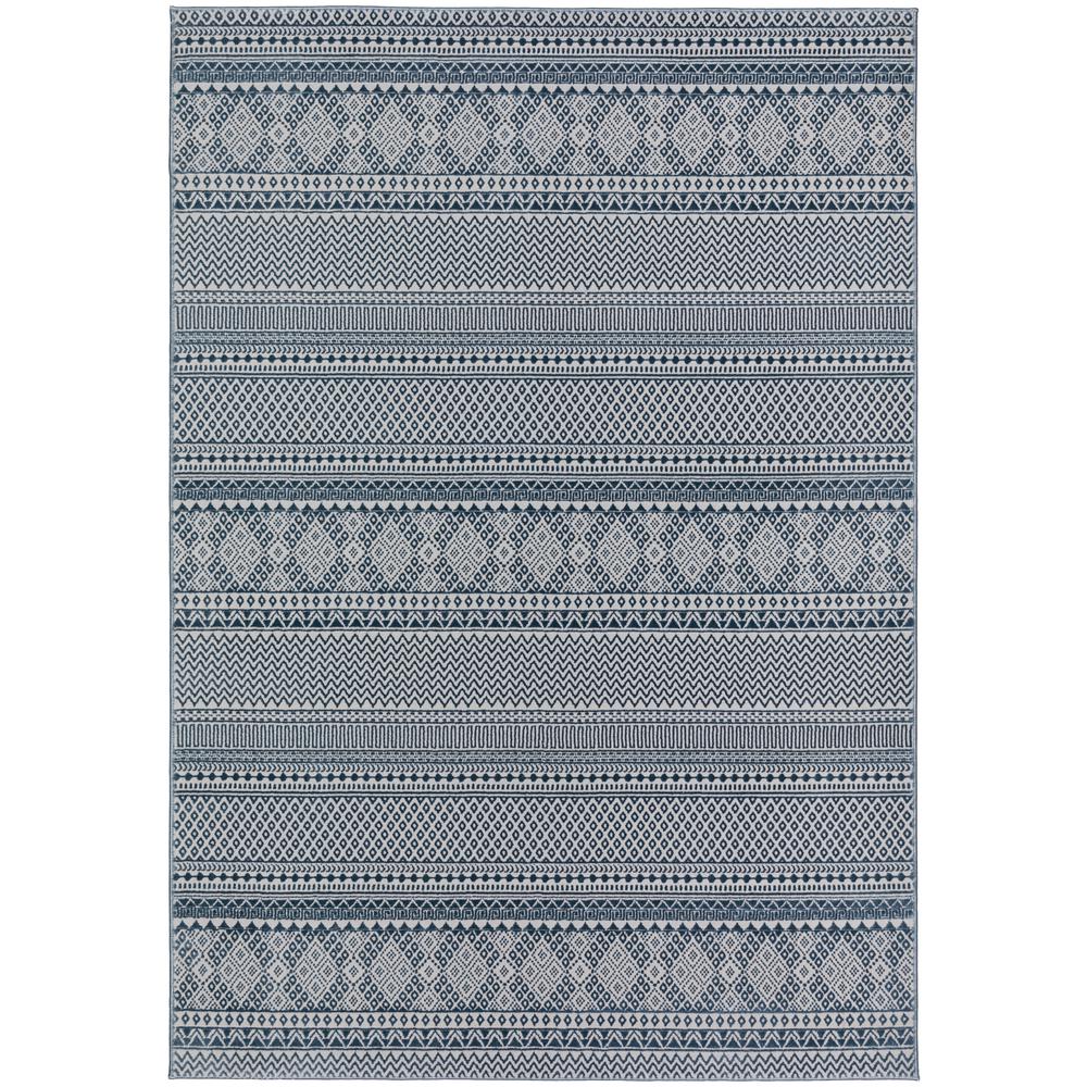 Ansley AAS32 Blue 5'1" x 7'5" Rug. The main picture.