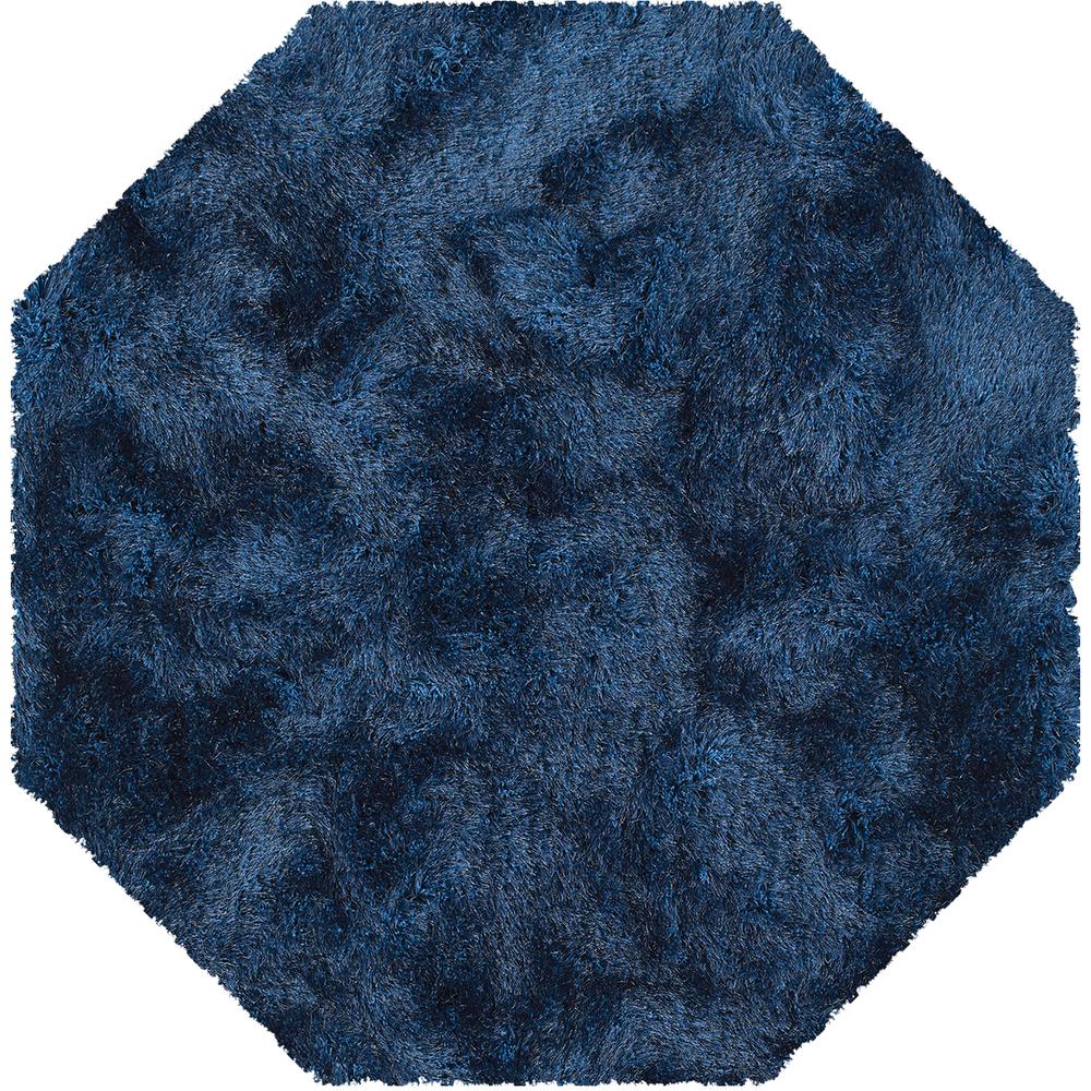 Impact IA100 Navy 12' x 12' Octagon Rug. Picture 1