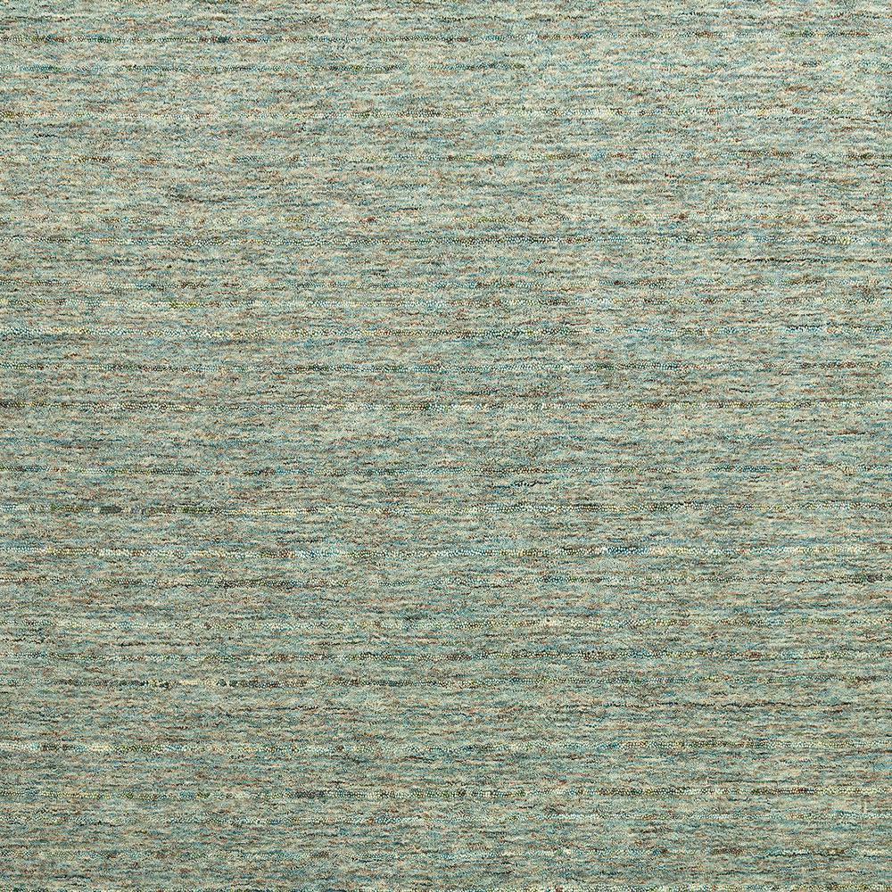 Reya RY7 Turquoise 12' x 12' Square Rug. The main picture.