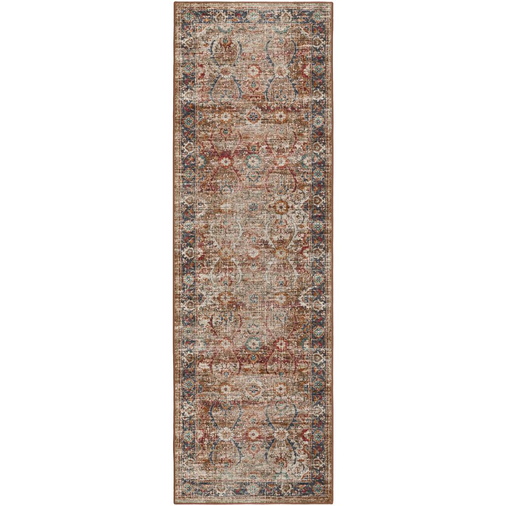 Jericho JC1 Taupe 2'6" x 10' Runner Rug. Picture 1