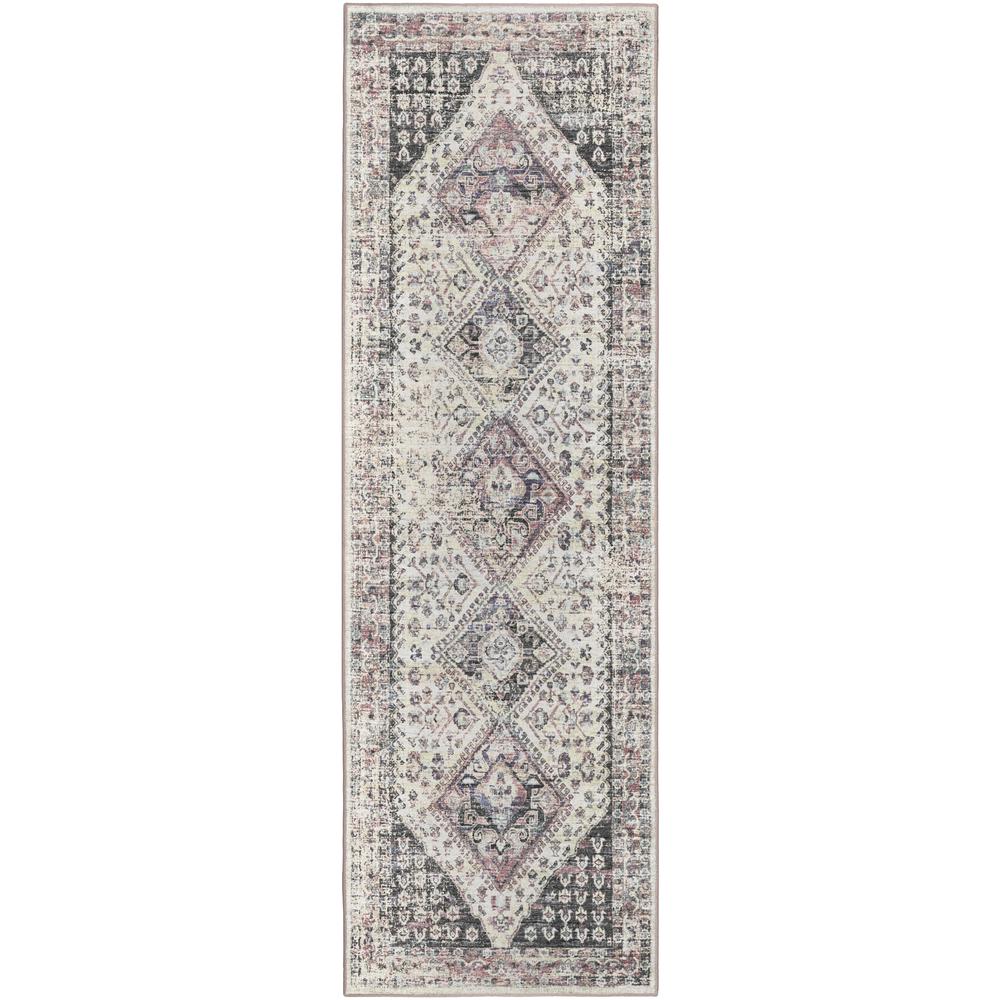 Jericho JC9 Pearl 2'6" x 10' Runner Rug. Picture 1