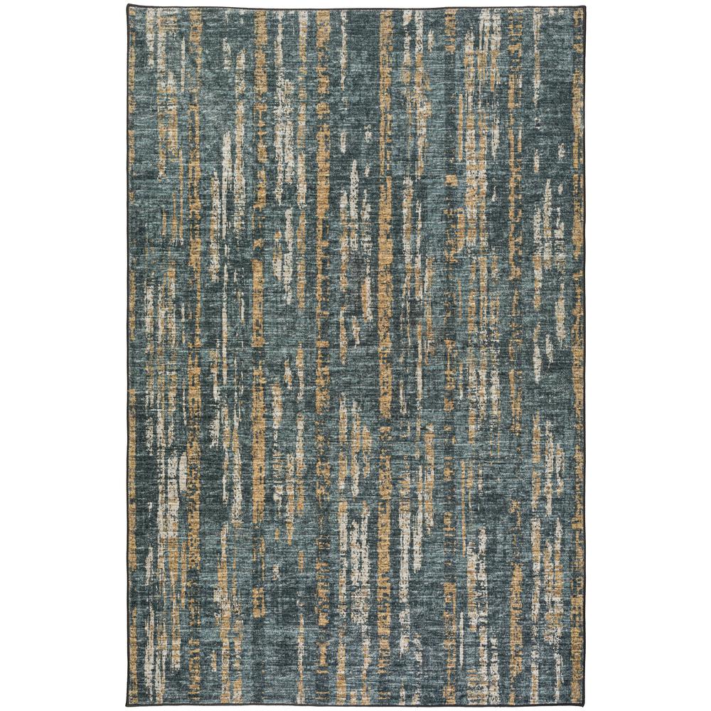 Winslow WL6 Charcoal 3' x 5' Rug. Picture 1