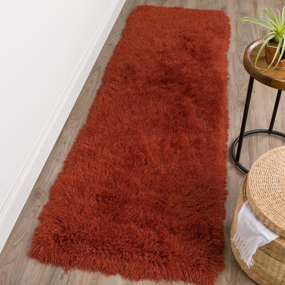 Impact IA100 Paprika 2'6" x 10' Runner Rug. Picture 2