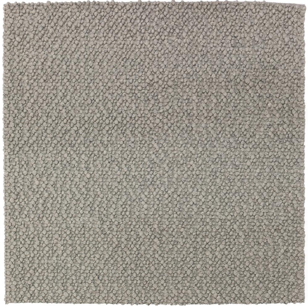 Gorbea GR1 Silver 12' x 12' Square Rug. Picture 1