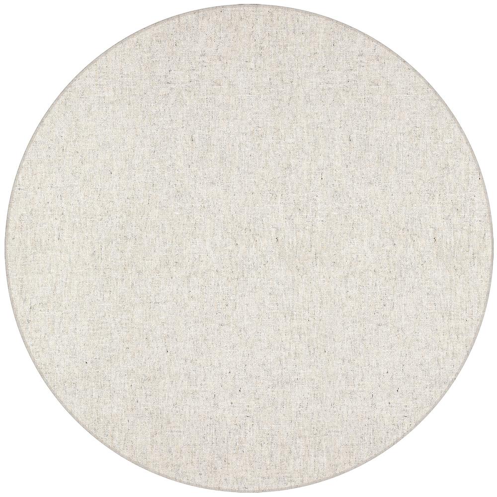 Mateo ME1 Ivory 12' x 12' Round Rug. Picture 1