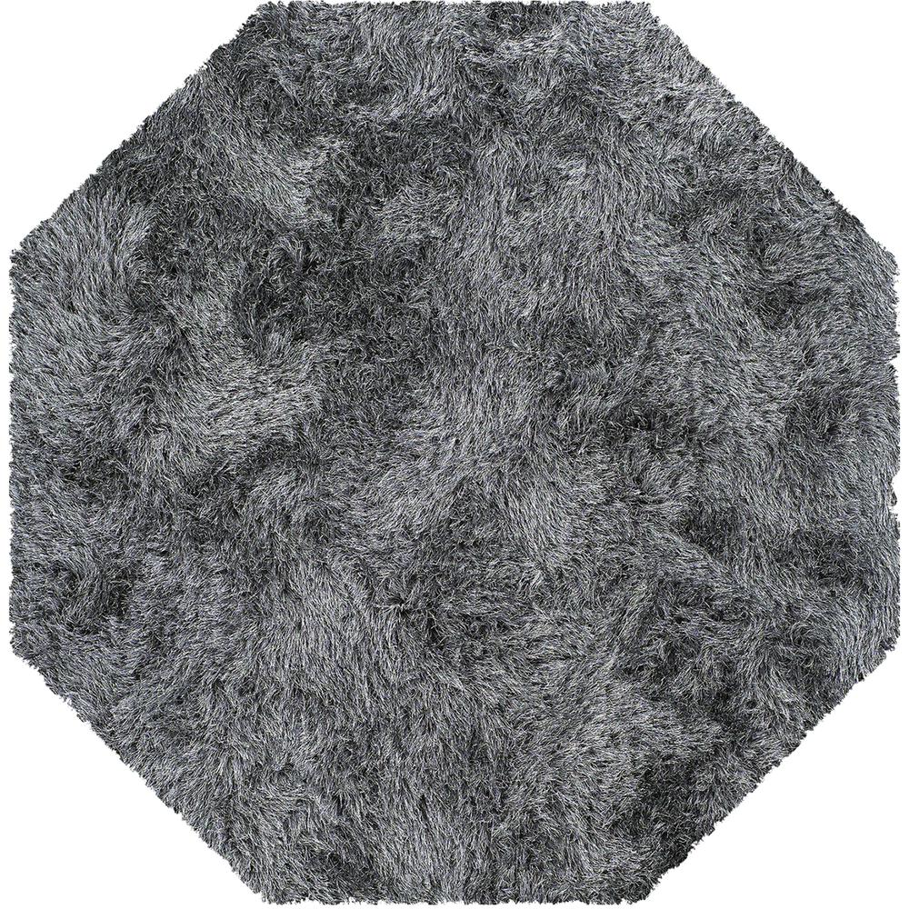 Impact IA100 Pewter 12' x 12' Octagon Rug. Picture 1