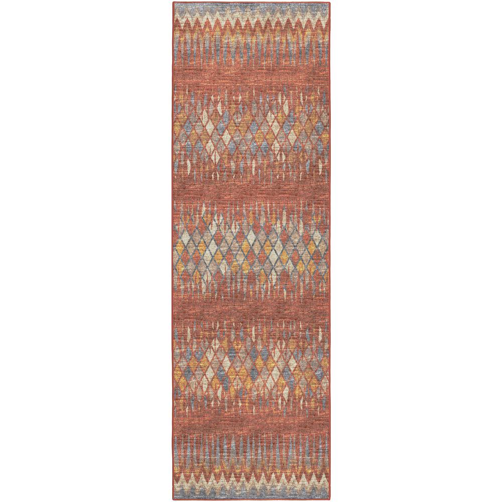 Winslow WL5 Paprika 2'6" x 10' Runner Rug. Picture 1
