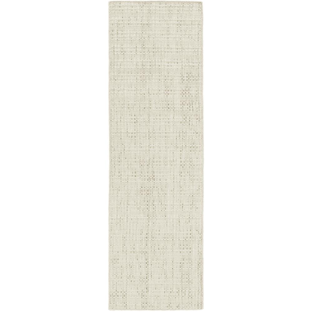 Nepal NL100 Ivory 2'6" x 10' Runner Rug. Picture 1