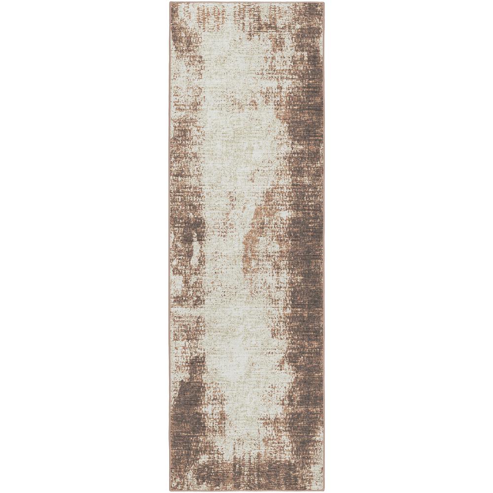 Winslow WL1 Chocolate 2'6" x 10' Runner Rug. Picture 1