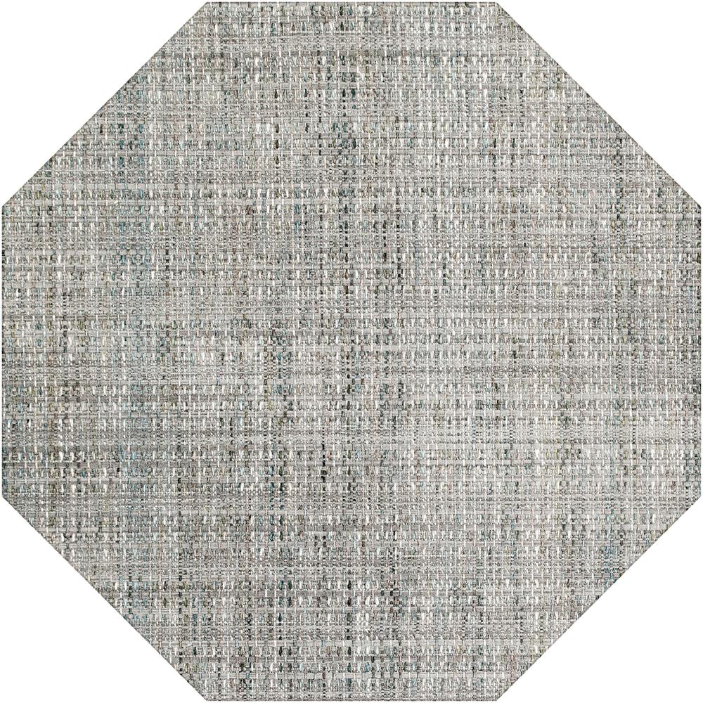 Nepal NL100 Grey 12' x 12' Octagon Rug. Picture 1