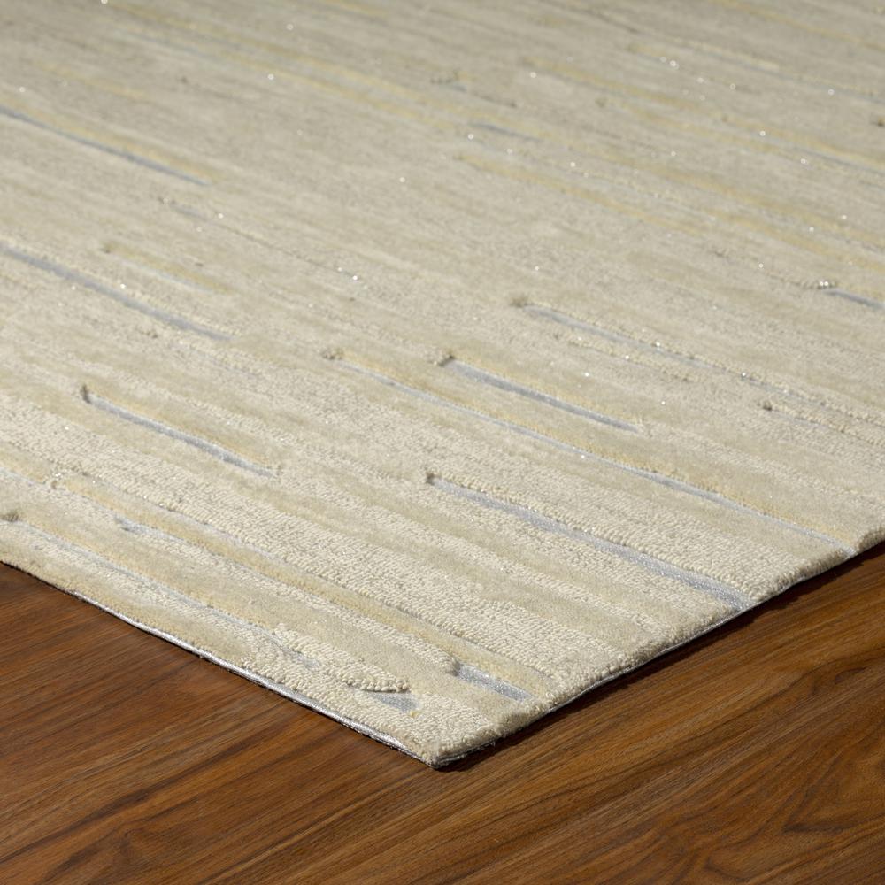 Vibes VB1 Ivory 3'6" x 5'6" Rug. Picture 4