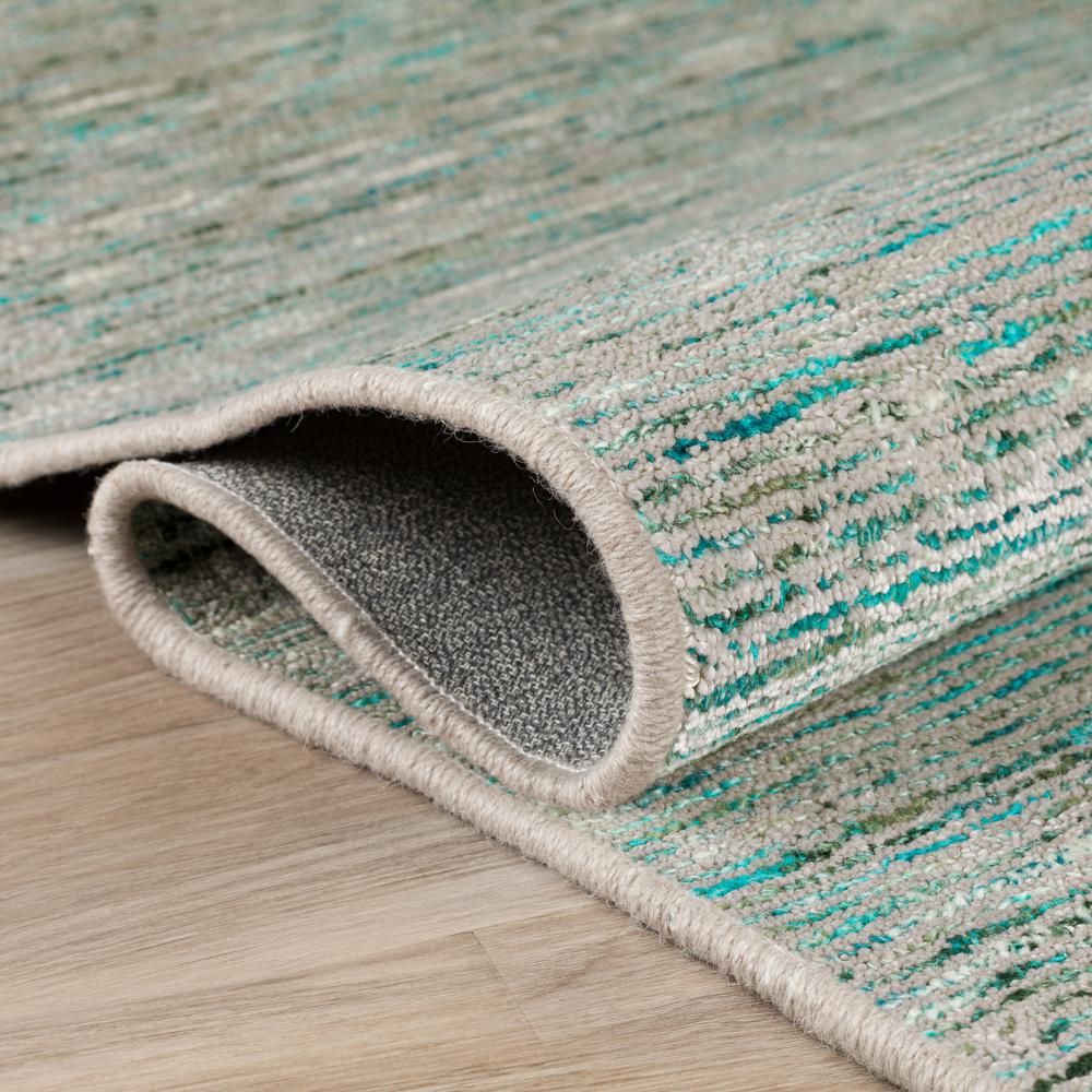 Addison Villager Active Solid Teal 9' x 13' Area Rug. Picture 5