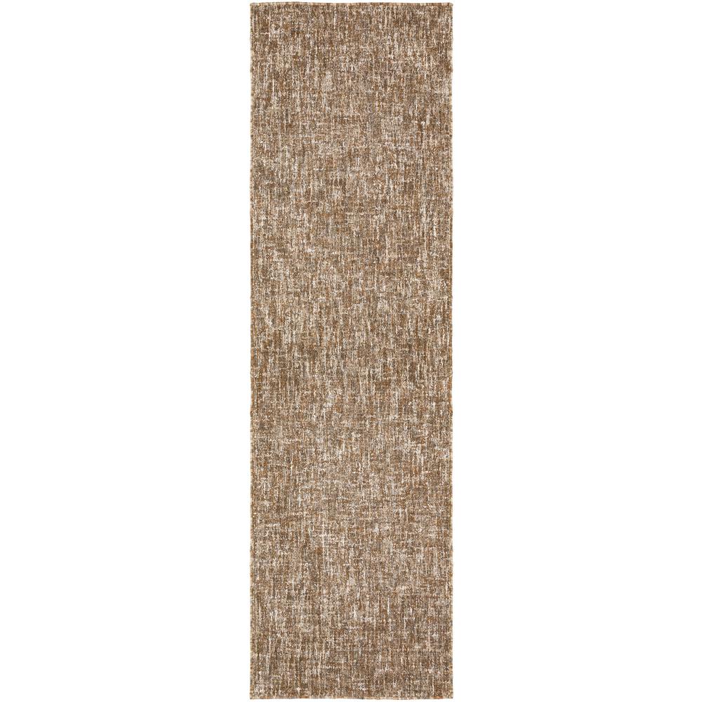 Mateo ME1 Mocha 2'3" x 7'6" Runner Rug. Picture 1