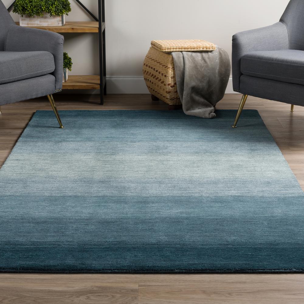 Sublime 31 Blue 5'X7'3", Area Rug. Picture 1