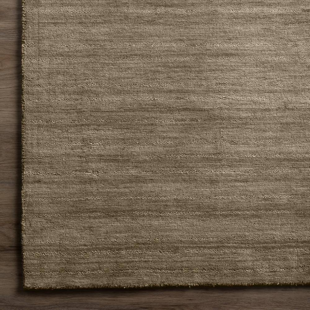 Rafia RF100 Taupe 6' x 6' Round Rug. Picture 2