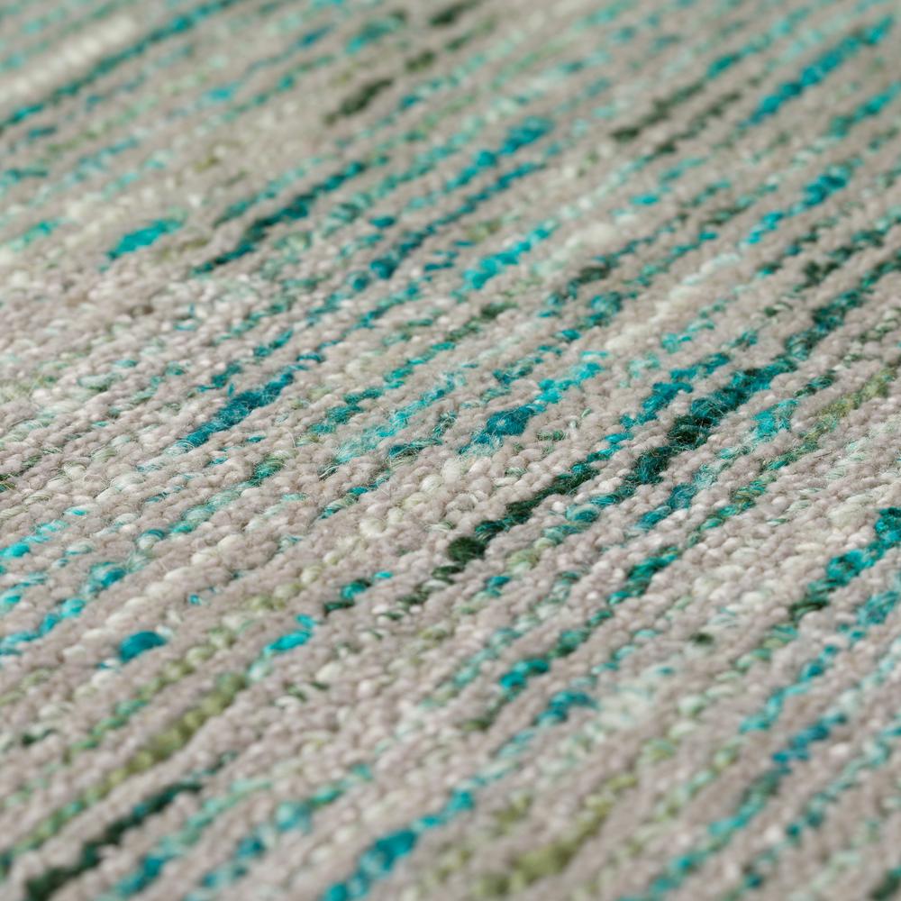 Addison Villager Active Solid Teal 9' x 13' Area Rug. Picture 7
