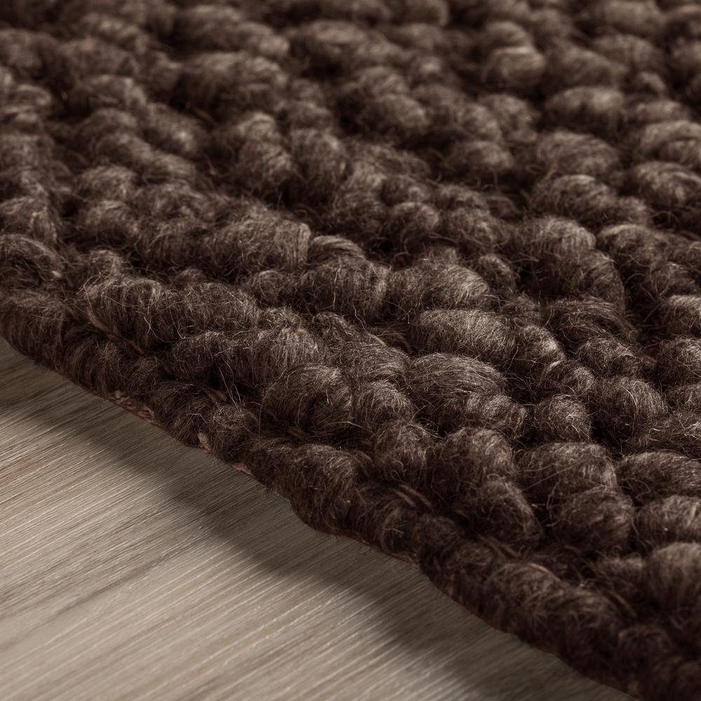 Gorbea GR1 Chocolate 9' x 13' Rug. Picture 10
