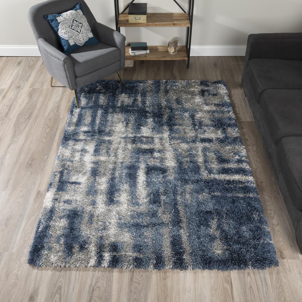 Arturro AT11 Navy 7'10" x 10'7" Rug. Picture 2
