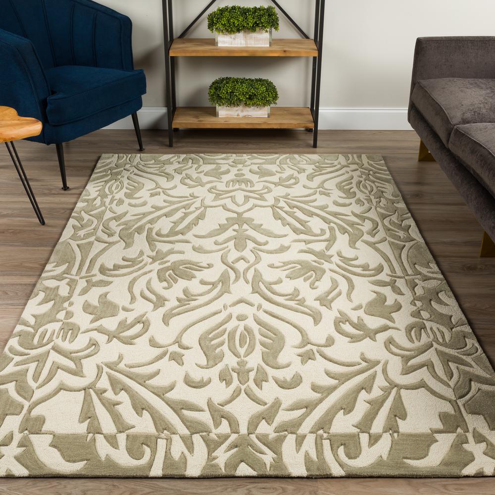 Marlow 34 Taupe 3'6"X5'6", Area Rug. The main picture.