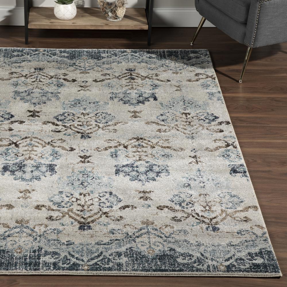 Antigua AN11 Blue 7'10" x 10'7" Rug. Picture 2