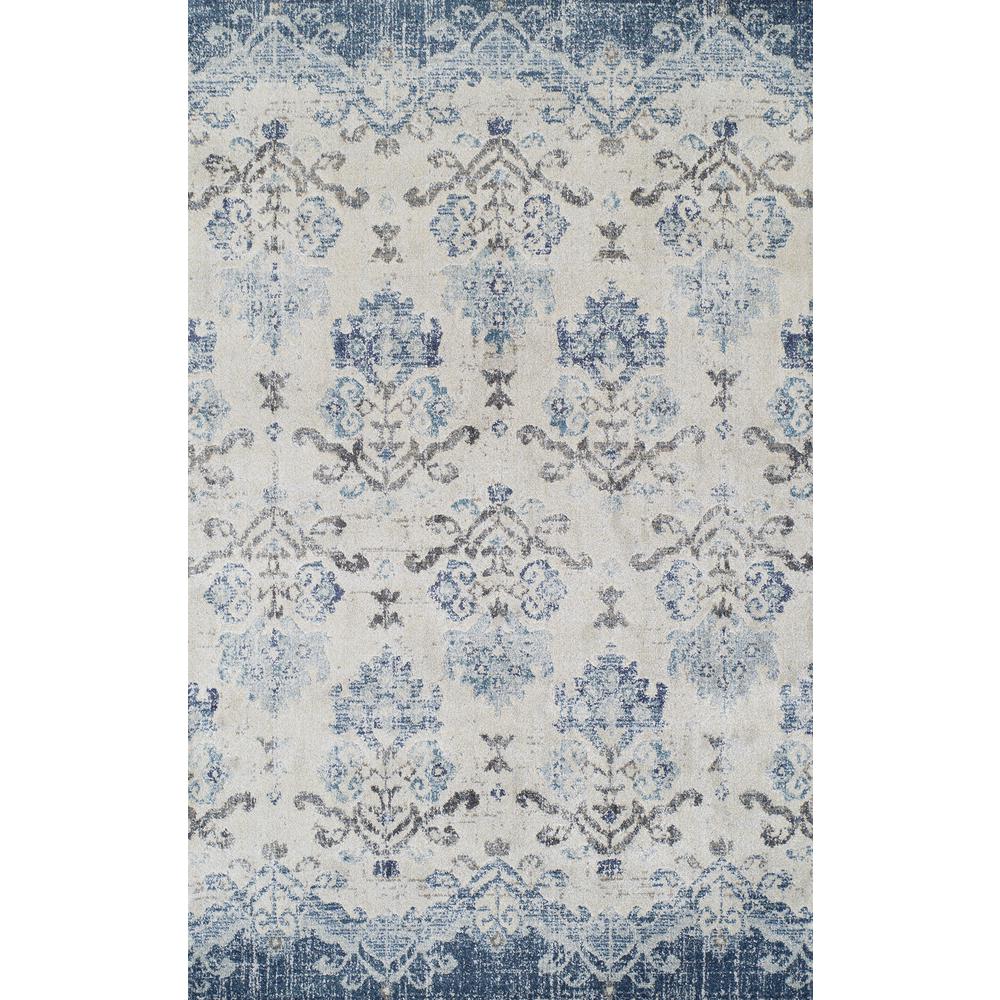 Antigua AN11 Blue 7'10" x 10'7" Rug. Picture 1