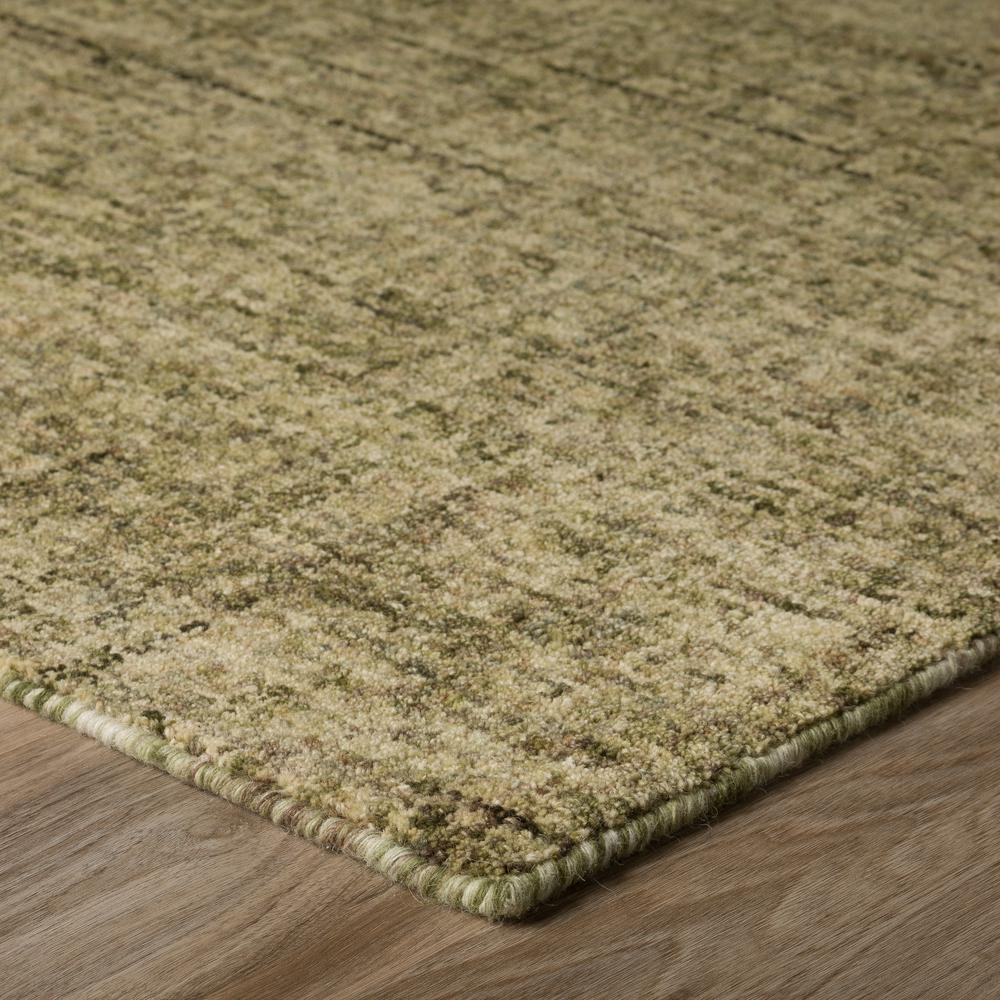 Addison Eastman Variegated Solid Green 2’3" x 7’6" Runner Rug. Picture 3