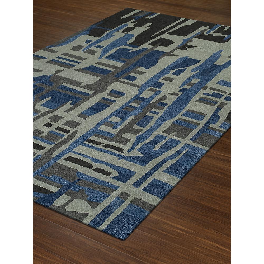 Zenith 14 Gray 8'X10', Area Rug. Picture 1
