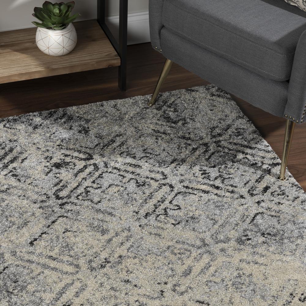 Plano 35 Grey 5'3"X7'7", Area Rug. Picture 8