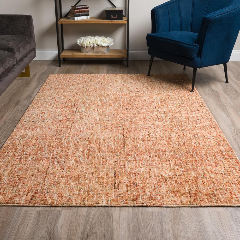 Eastman 31 Paprika 5'X7'6", Area Rug. Picture 1