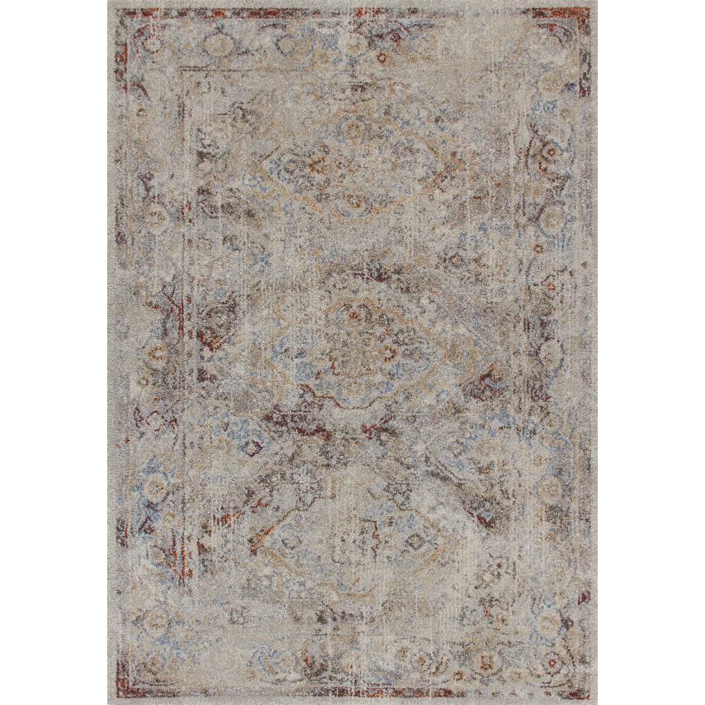 Fresca FC14 Taupe 7'10" x 10'7" Rug. Picture 1