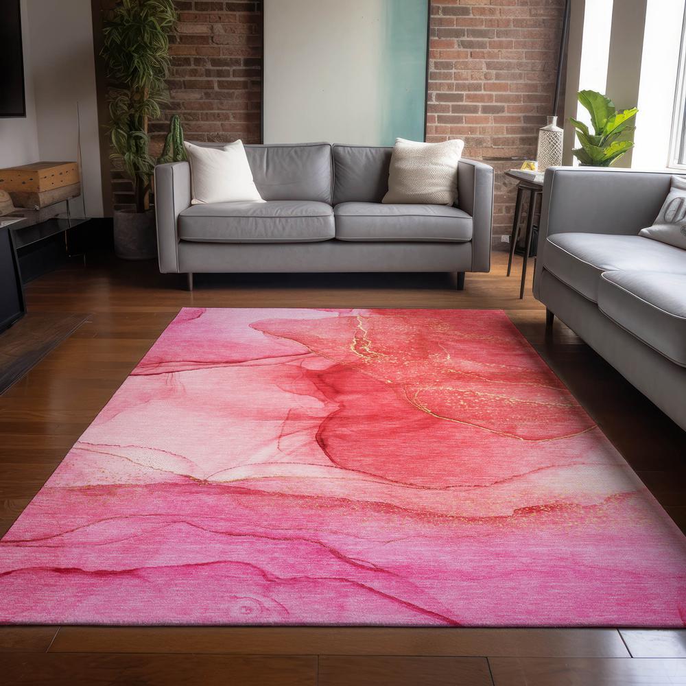 Chantille ACN507 Pink 5' x 7'6" Rug. Picture 6