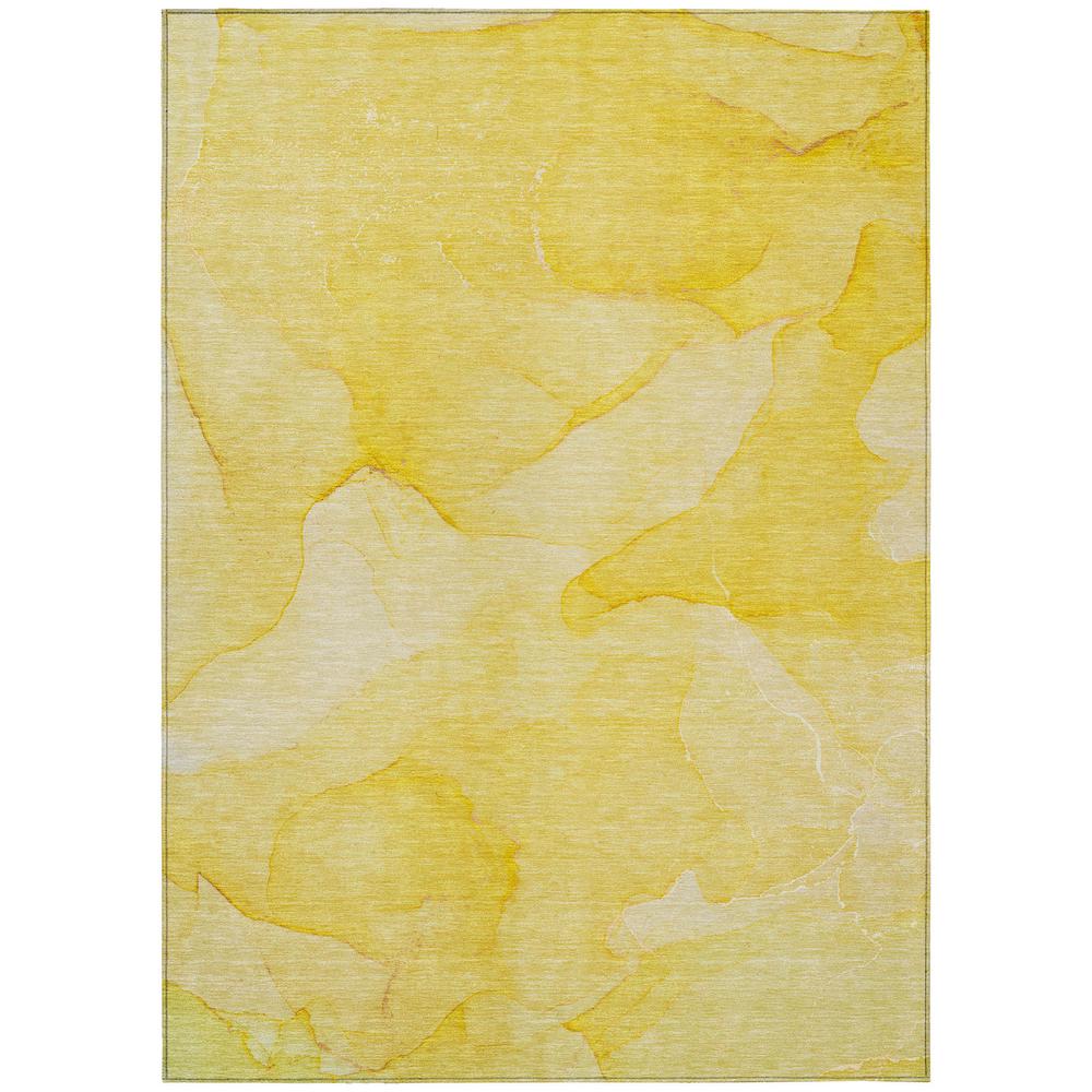 Chantille ACN509 Gold 5' x 7'6" Rug. Picture 1
