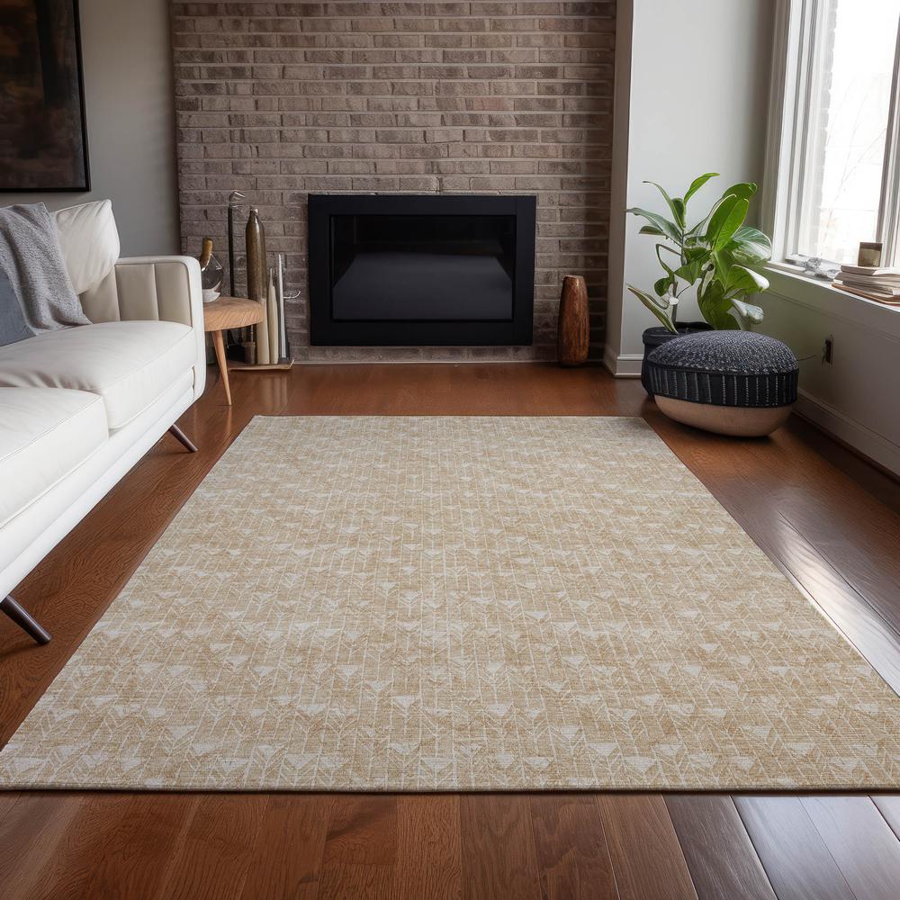 Chantille ACN514 Brown 5' x 7'6" Rug. Picture 8