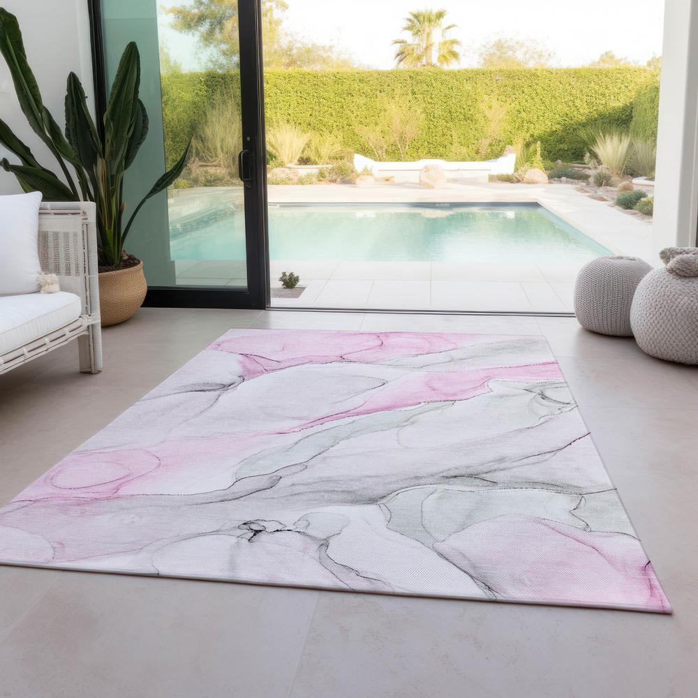Chantille ACN515 Pink 5' x 7'6" Rug. Picture 7