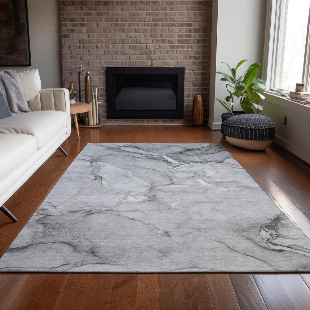 Chantille ACN516 Gray 5' x 7'6" Rug. Picture 8