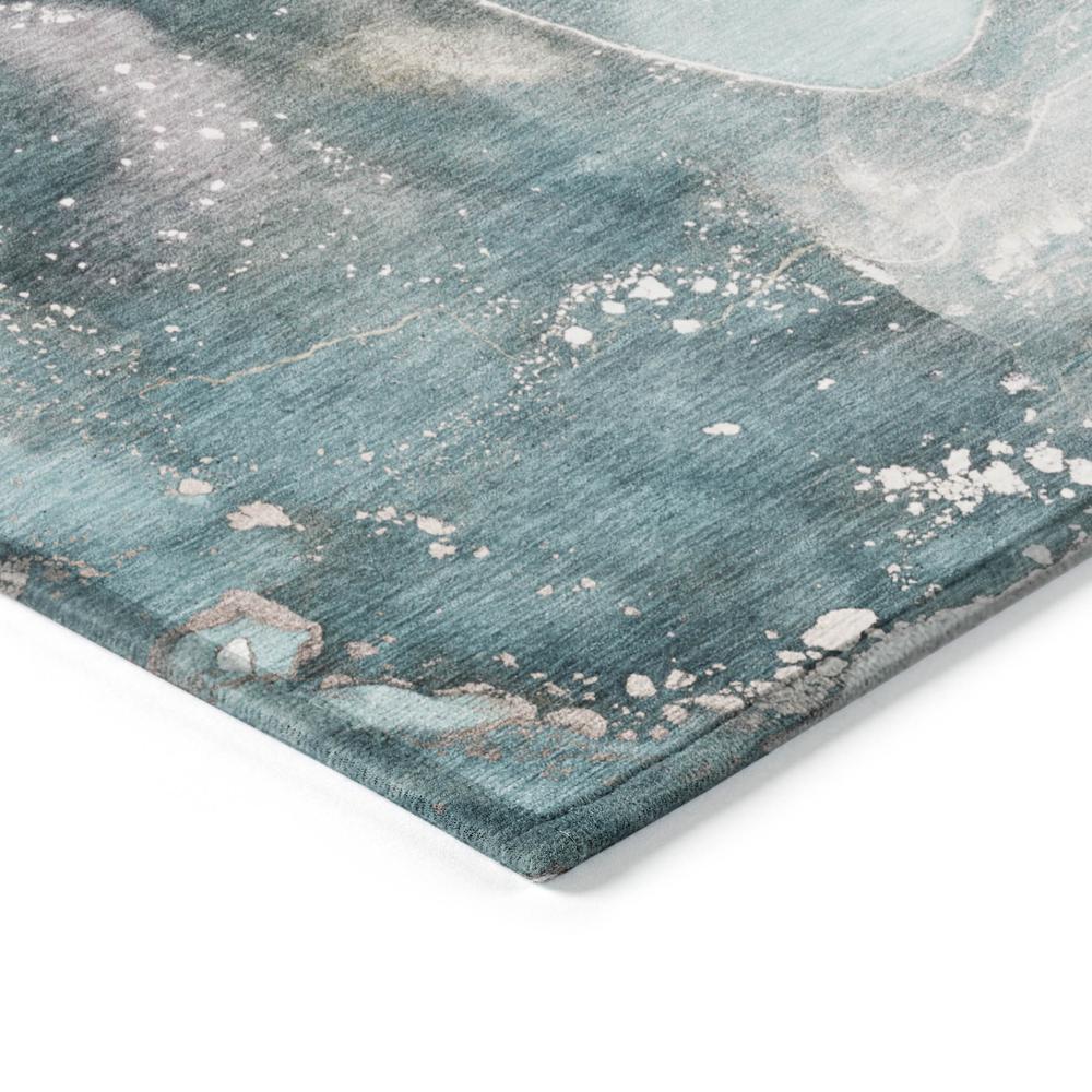 Chantille ACN518 Teal 2'6" x 3'10" Rug. Picture 3
