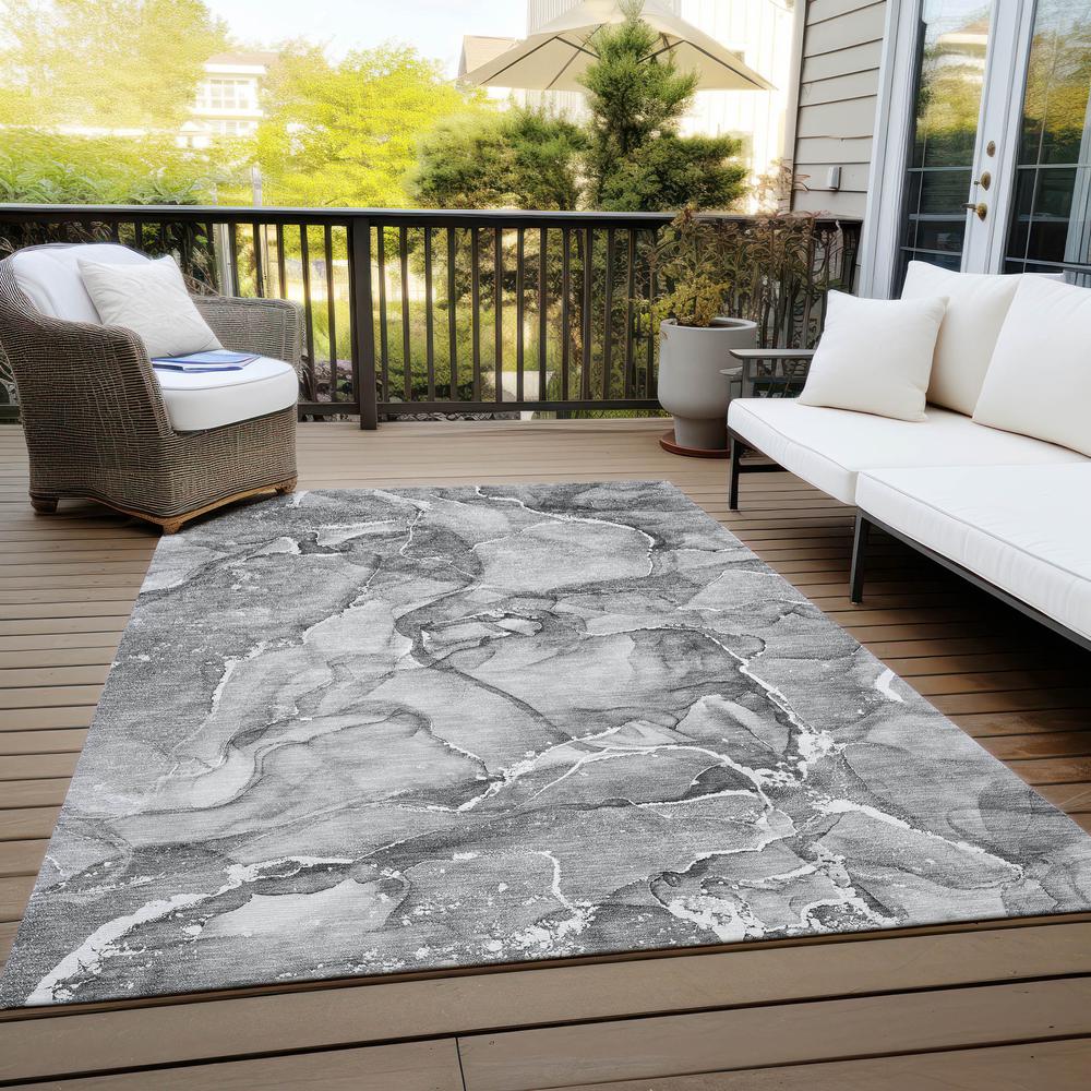 Chantille ACN519 Gray 5' x 7'6" Rug. Picture 9
