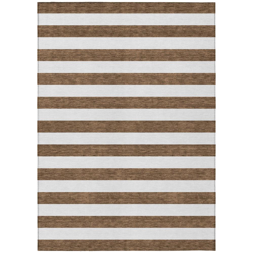 Chantille ACN528 Brown 5' x 7'6" Rug. Picture 1