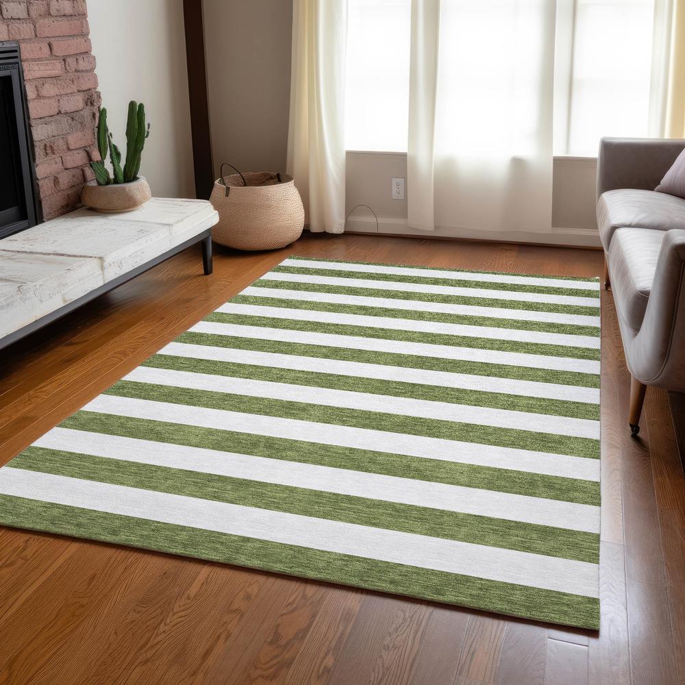 Chantille ACN528 Green 5' x 7'6" Rug. Picture 8
