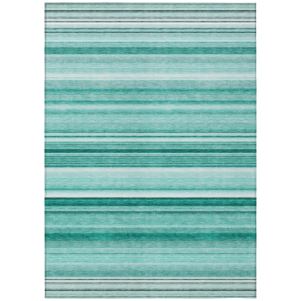 Chantille ACN529 Teal 5' x 7'6" Rug. Picture 1