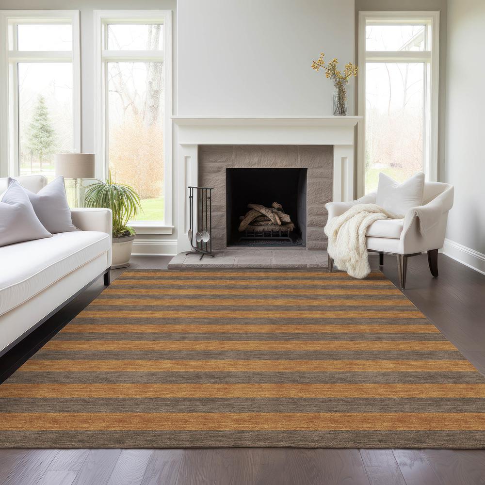 Chantille ACN530 Brown 5' x 7'6" Rug. Picture 8