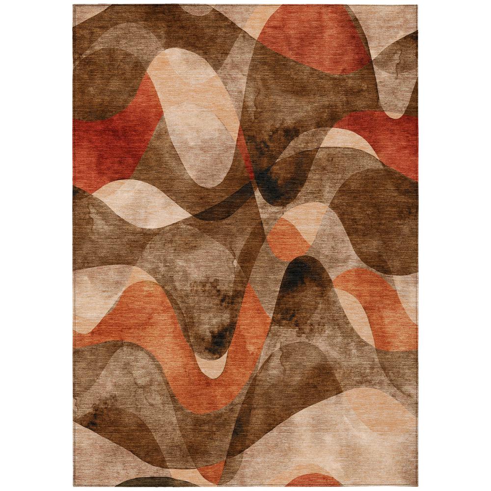 Chantille ACN536 Brown 5' x 7'6" Rug. Picture 1