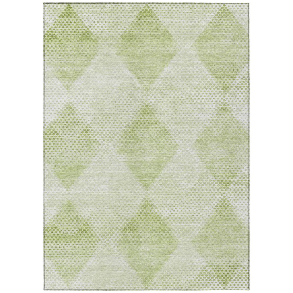 Chantille ACN539 Green 5' x 7'6" Rug. Picture 1