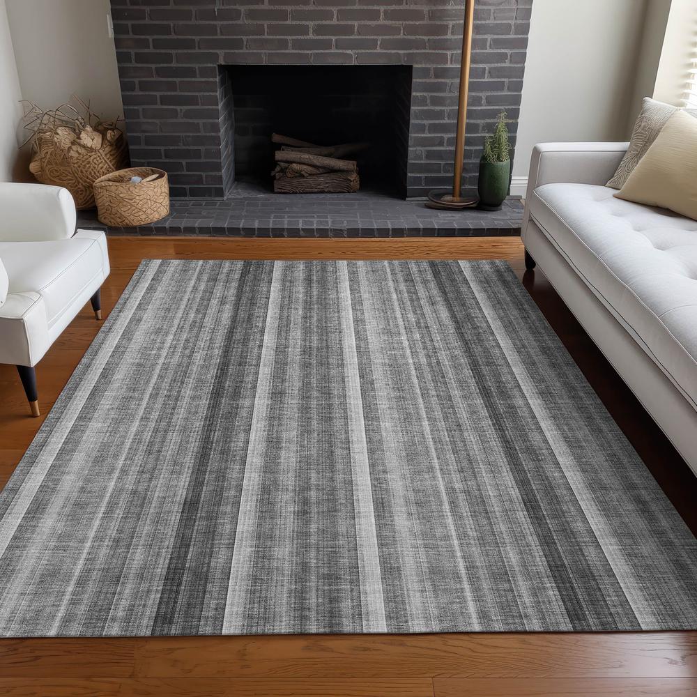 Chantille ACN543 Gray 5' x 7'6" Rug. Picture 6